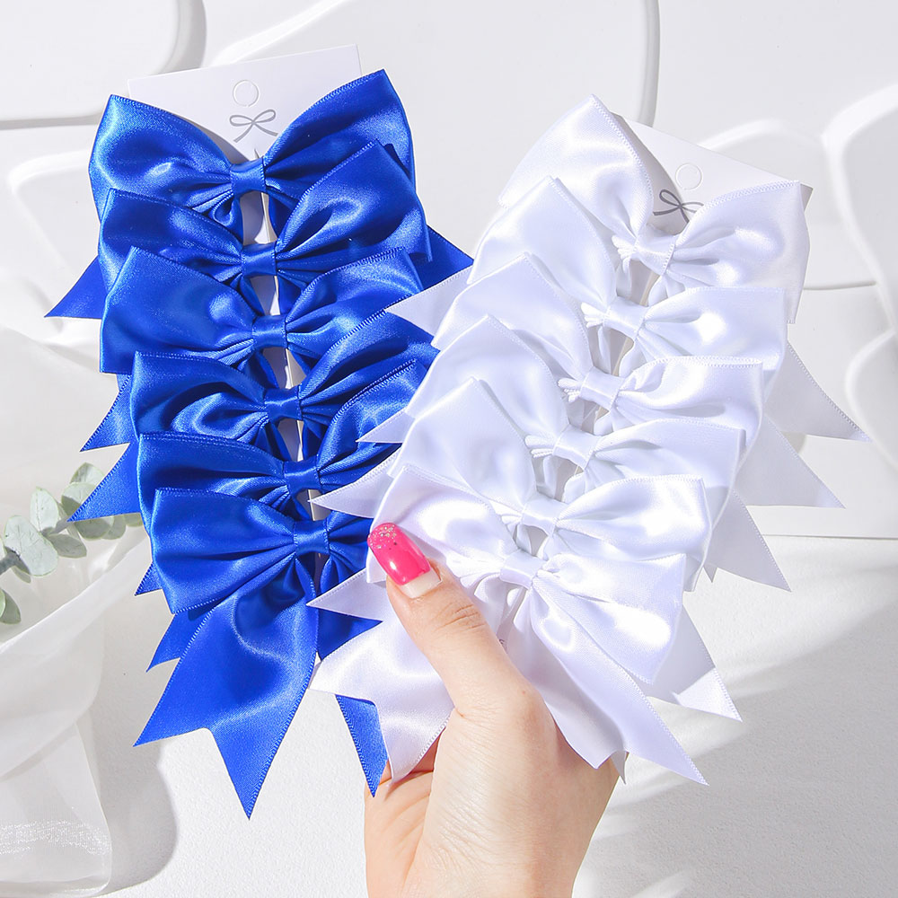 2/4/6PCS Blue White Ribbon Bow - огляд і ціна Ribbon Bow Gift