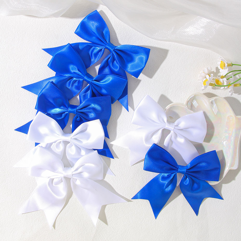 2/4/6PCS Blue White Ribbon Bow - огляд і ціна Ribbon Bow Gift