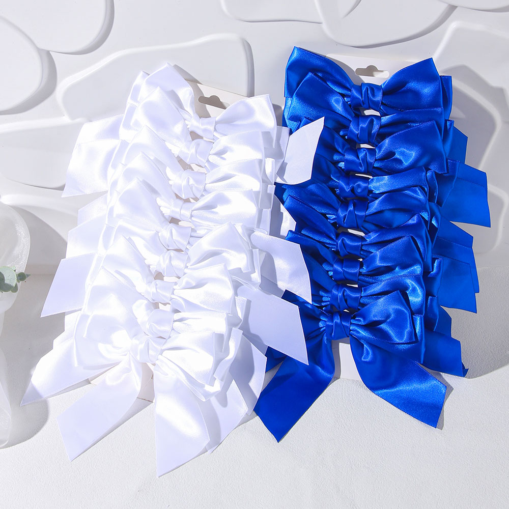 2/4/6PCS Blue White Ribbon Bow - огляд і ціна Ribbon Bow Gift