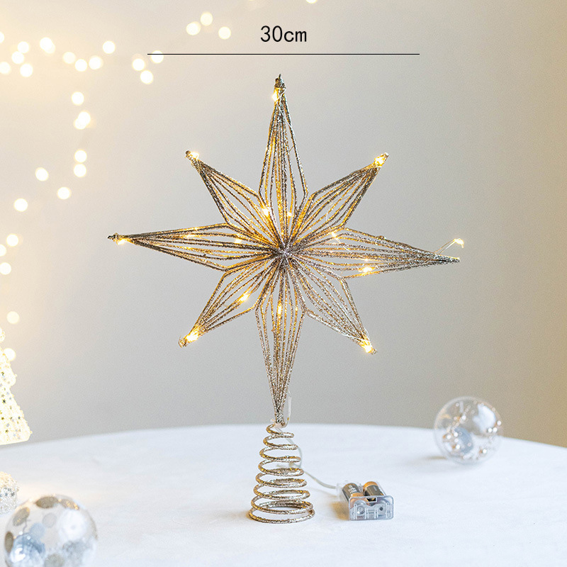 30cm Led Star Christmas Tree T - огляд і ціна Star Tree Topper