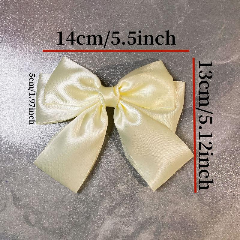 Solid Color Bow Ribbon Hair Cl - огляд і ціна Ribbon Bow Gift