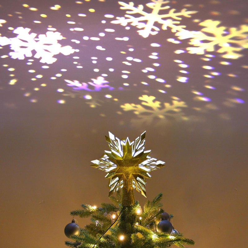 LED Projection Tree Topper Sta - огляд і ціна Star Tree Topper