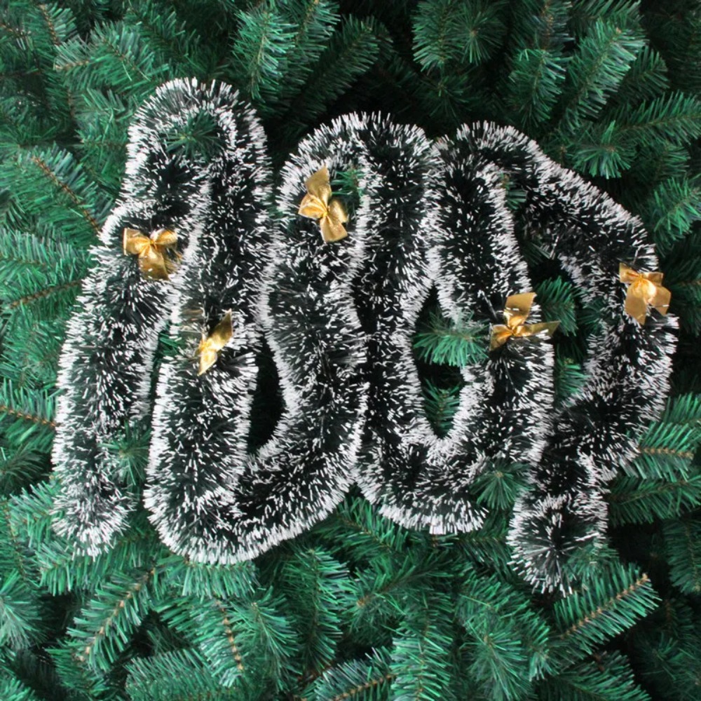 Christmas Tinsel Garland Artif - огляд і ціна Led Fairy String Lights