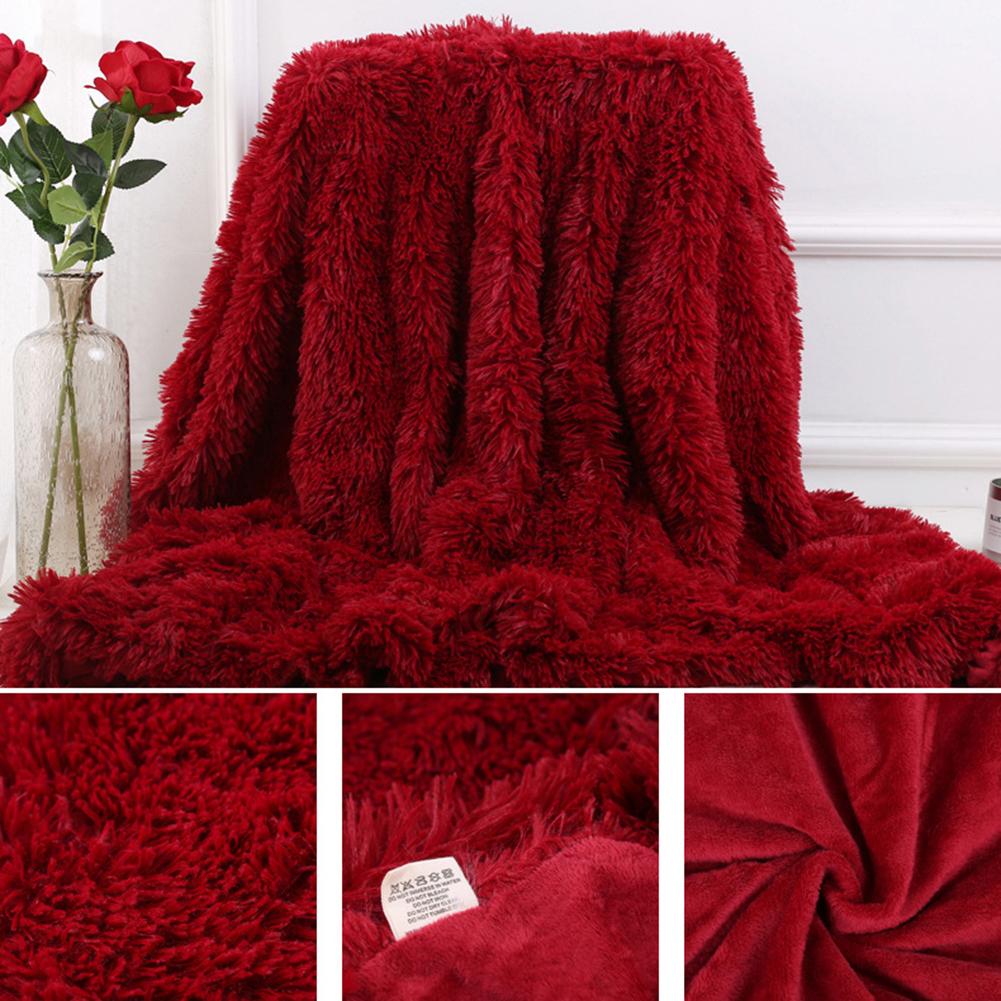 80x120cm Soft Fluffy Shaggy Wa - огляд і ціна Christmas Throw Blanket