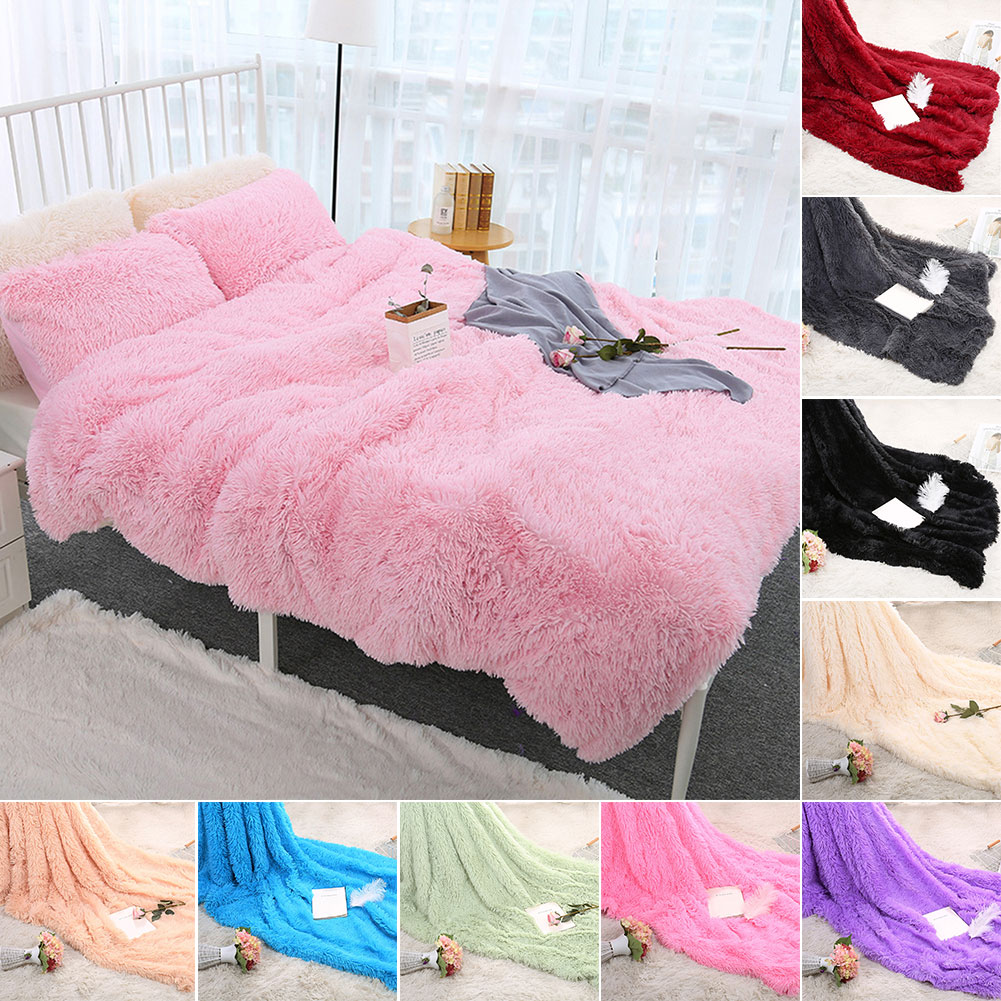 80x120cm Soft Fluffy Shaggy Wa - огляд і ціна Christmas Throw Blanket