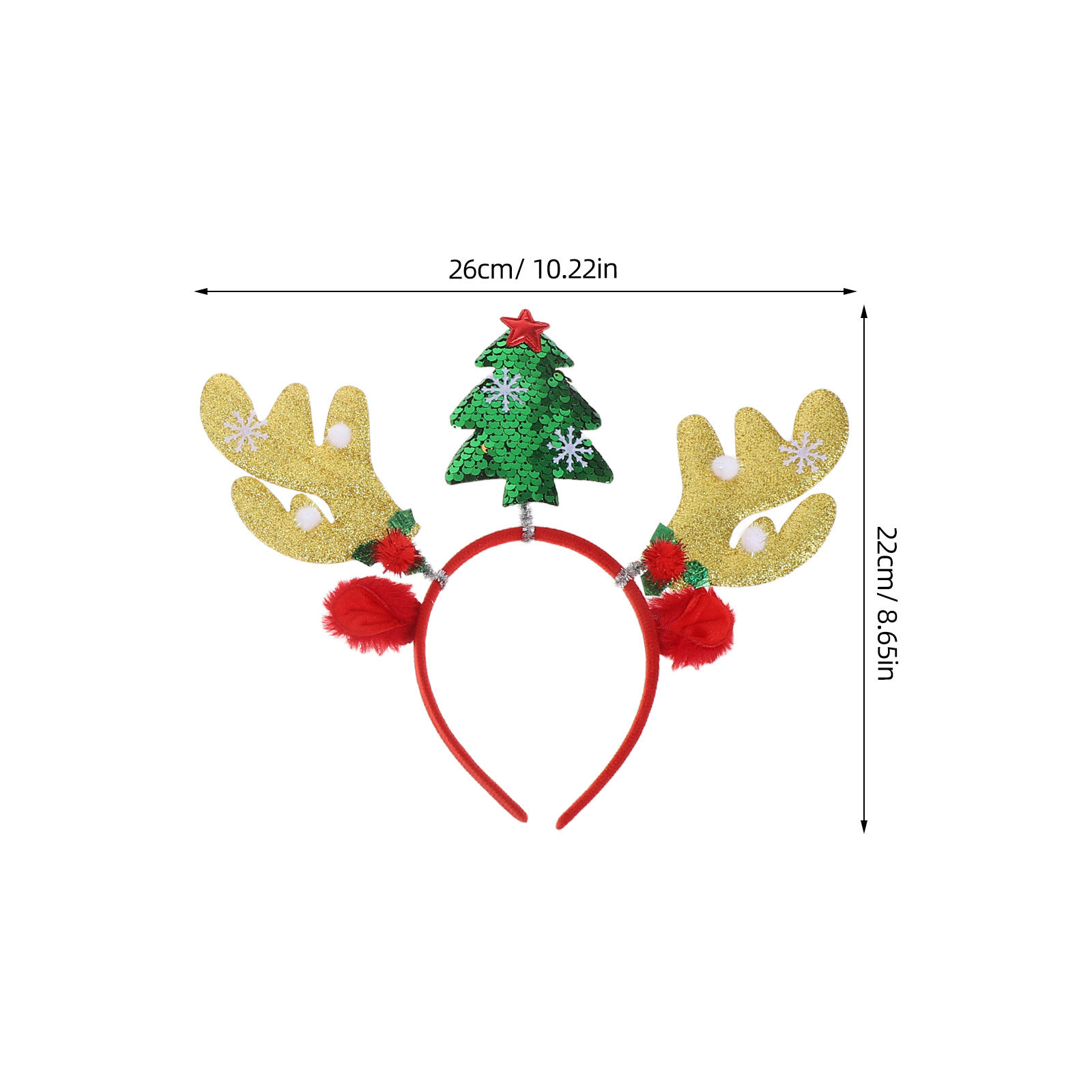 2Pcs Cute Reindeer Headband De - огляд і ціна Reindeer Antlers Headband