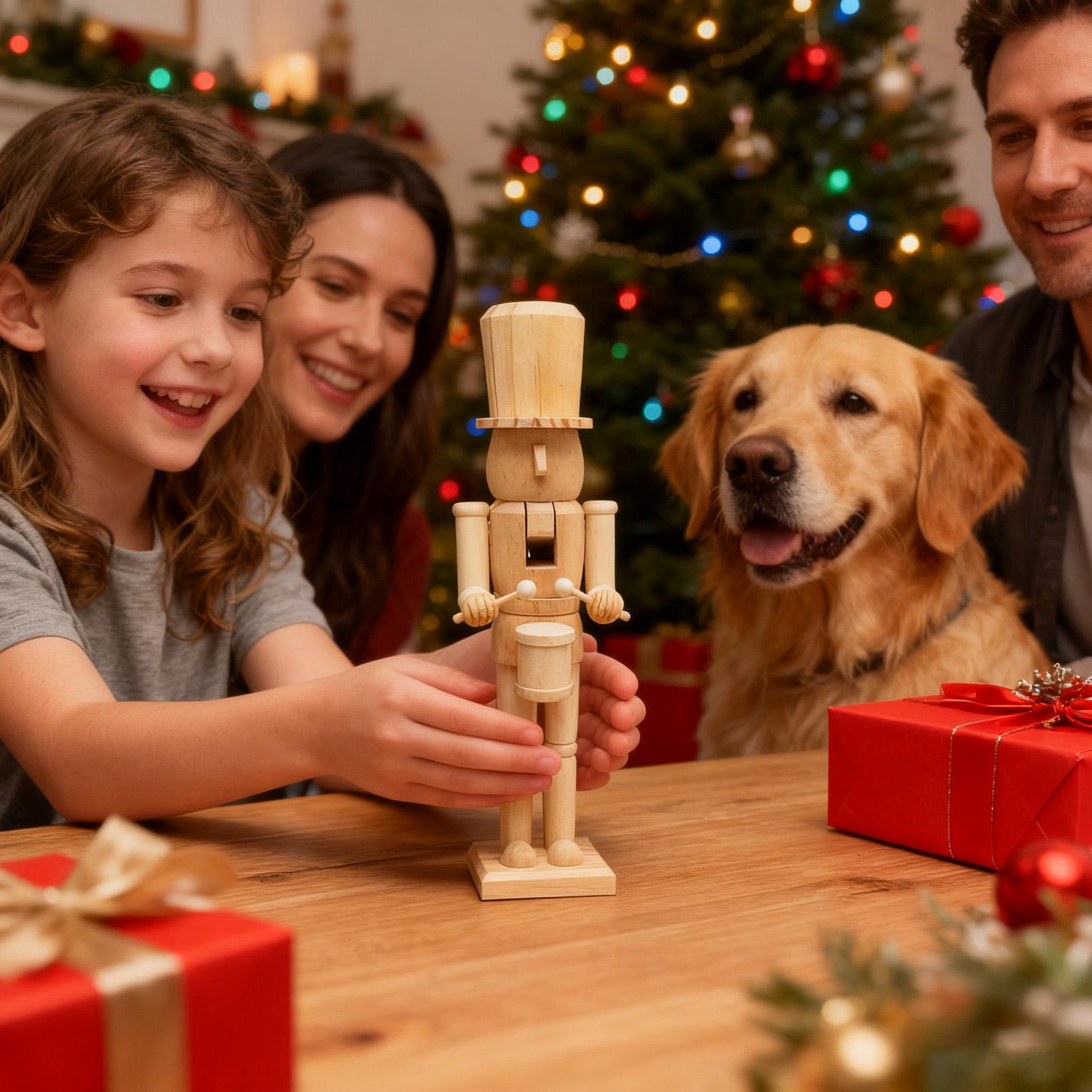 Nutcrackers Figures 38cm Woode - огляд і ціна Nutcracker Figurine