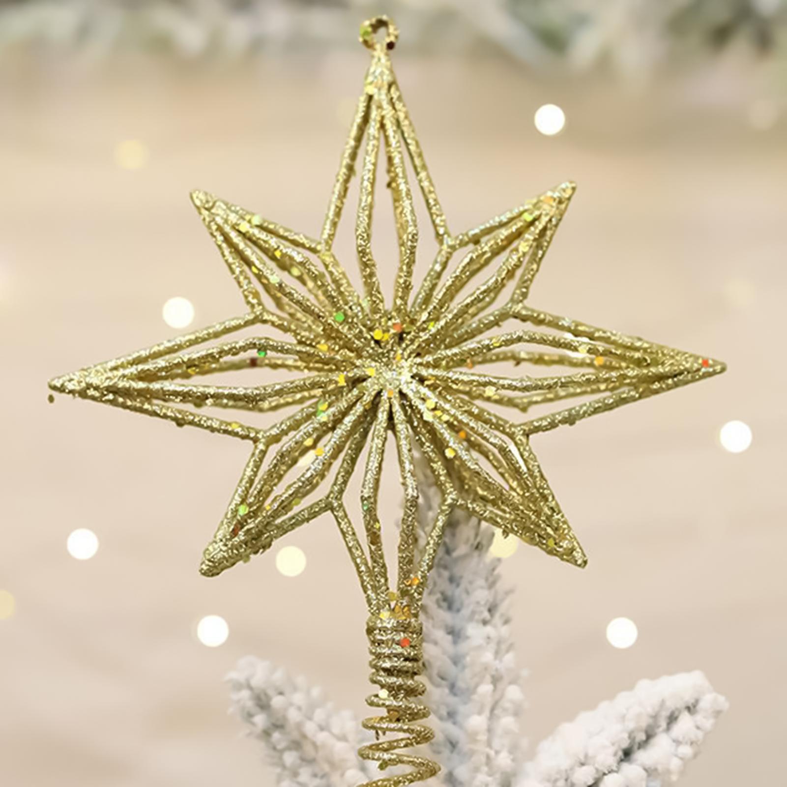 Christmas Topper Octagonal Reu - огляд і ціна Star Tree Topper