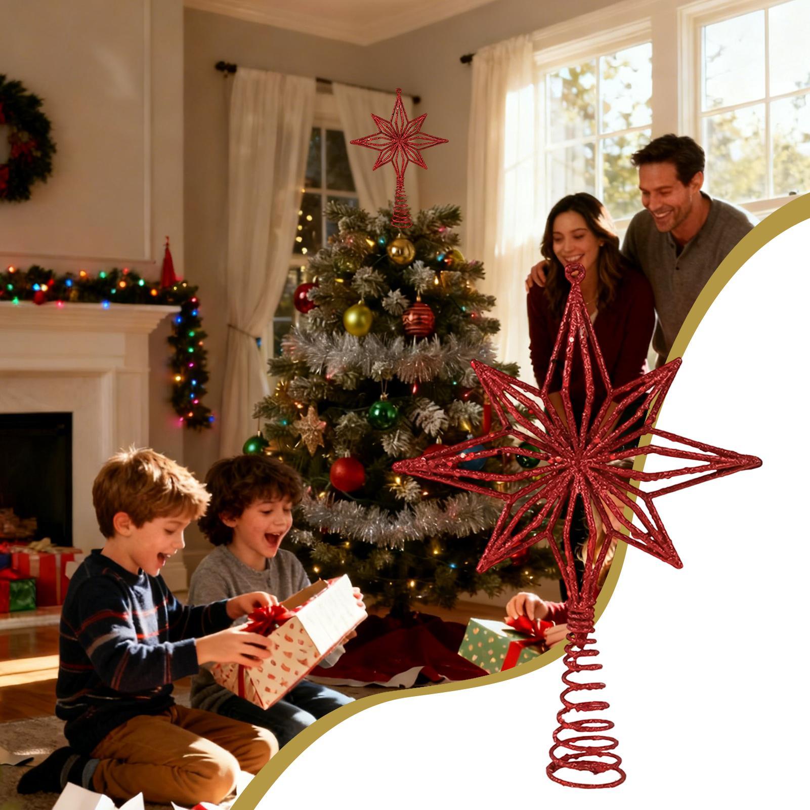 Christmas Topper Octagonal Reu - огляд і ціна Star Tree Topper
