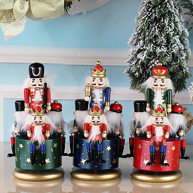 Christmas Music Box Funny Nutc - огляд і ціна Nutcracker Figurine