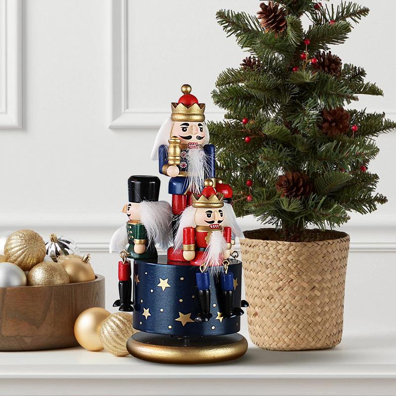 Christmas Music Box Funny Nutc - огляд і ціна Nutcracker Figurine