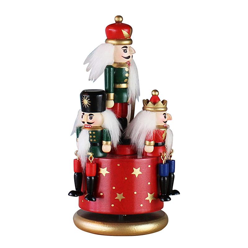 Christmas Music Box Funny Nutc - огляд і ціна Nutcracker Figurine