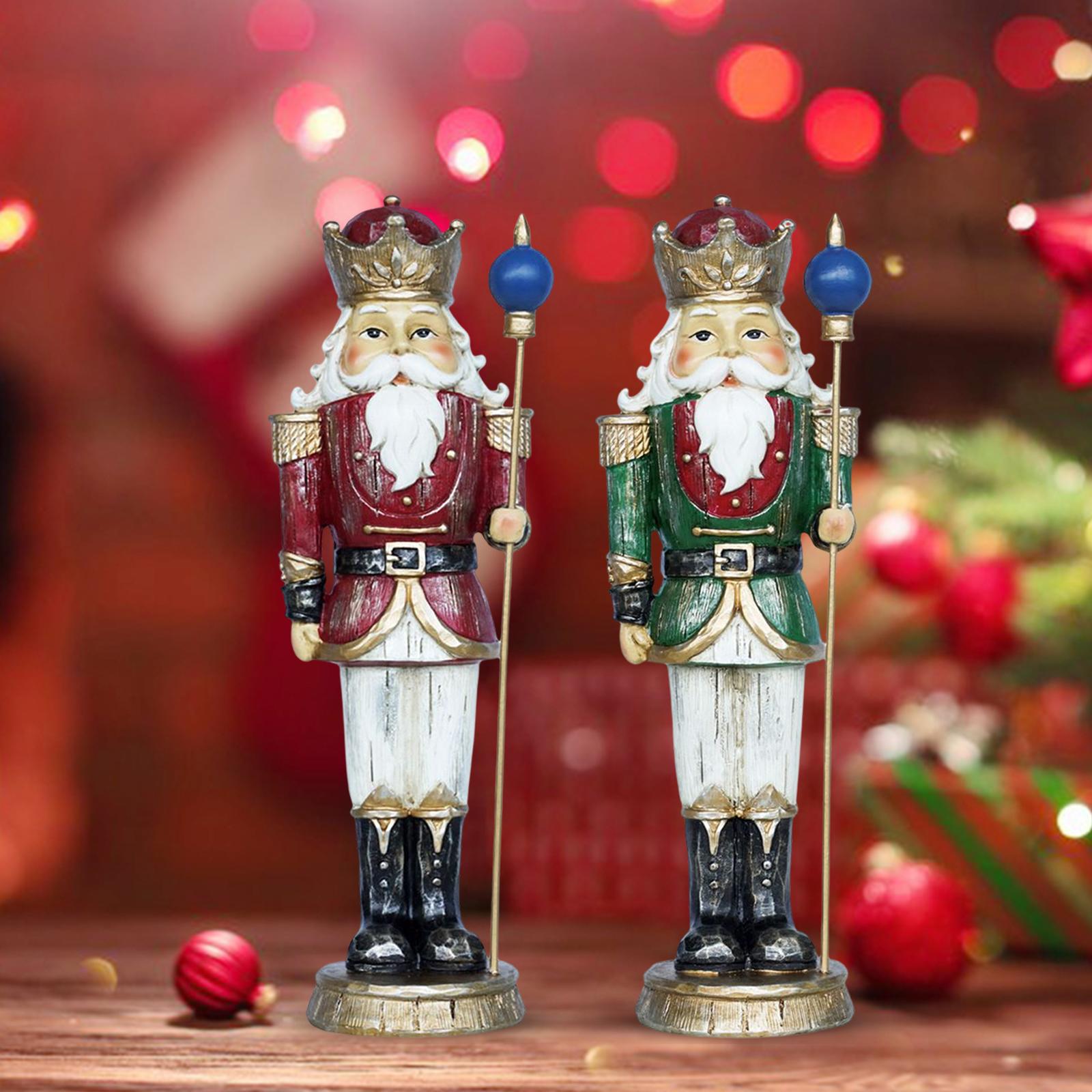 10 Inch Resin Christmas Nutcra - огляд і ціна Nutcracker Figurine