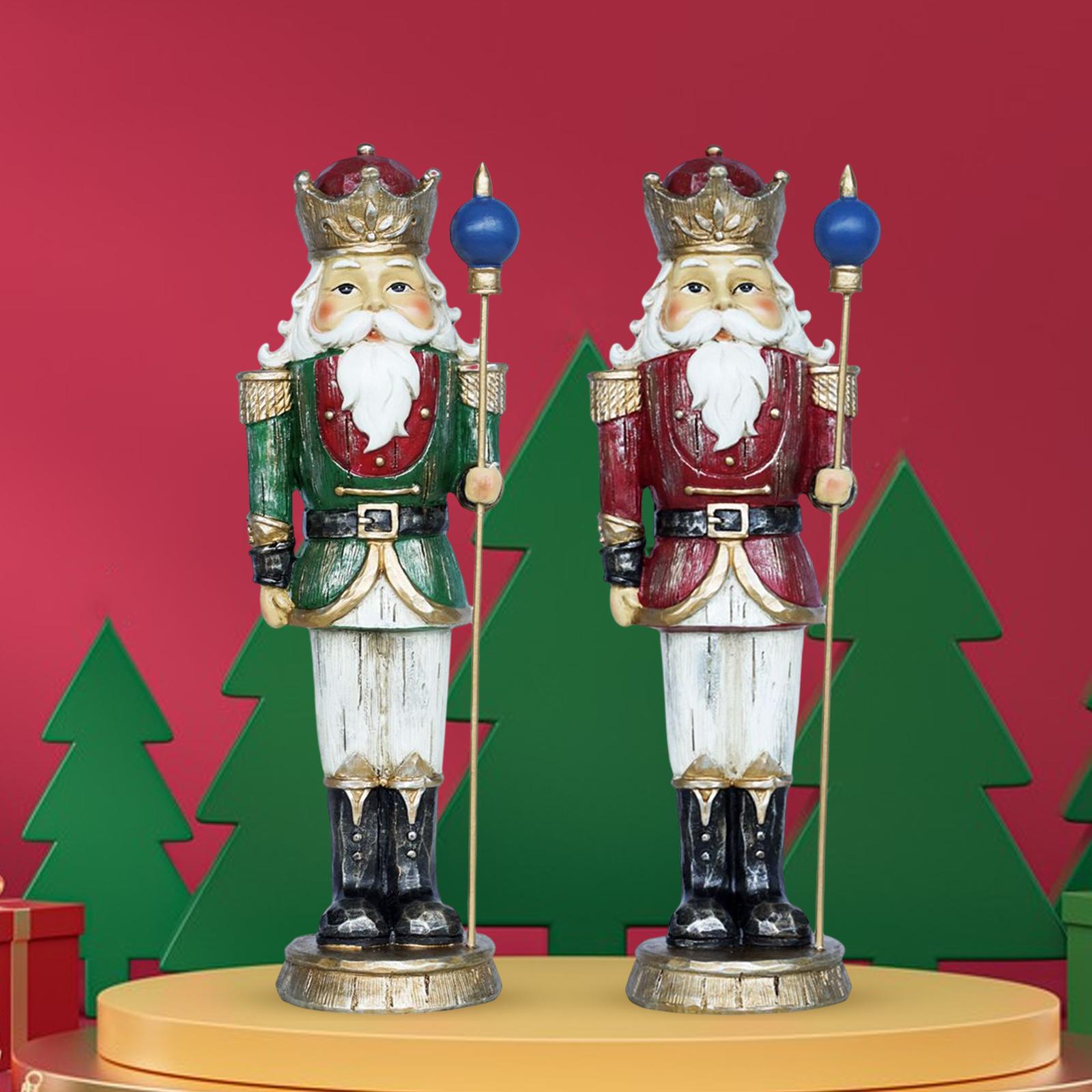10 Inch Resin Christmas Nutcra - огляд і ціна Nutcracker Figurine