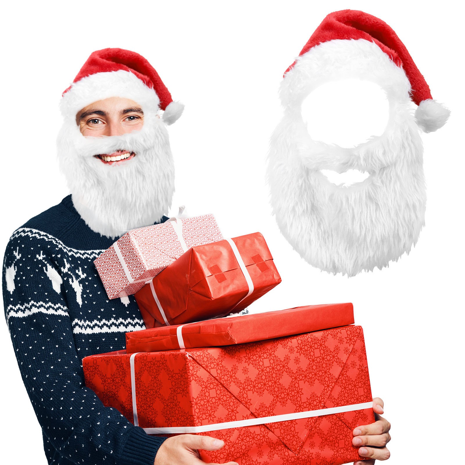 New Adults Ball Plush Christma - огляд і ціна Santa Hat Plush