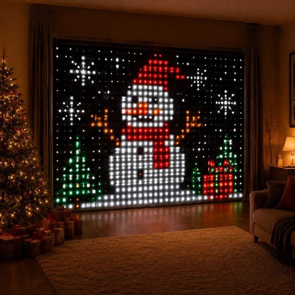 Smart RGB LED Curtain Lights B - огляд і ціна Led Fairy String Lights