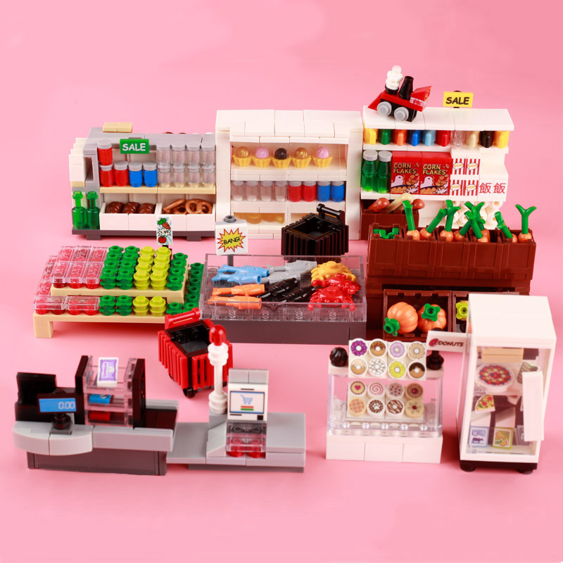 MOC City Supermarket Building  - огляд і ціна Lego Set City