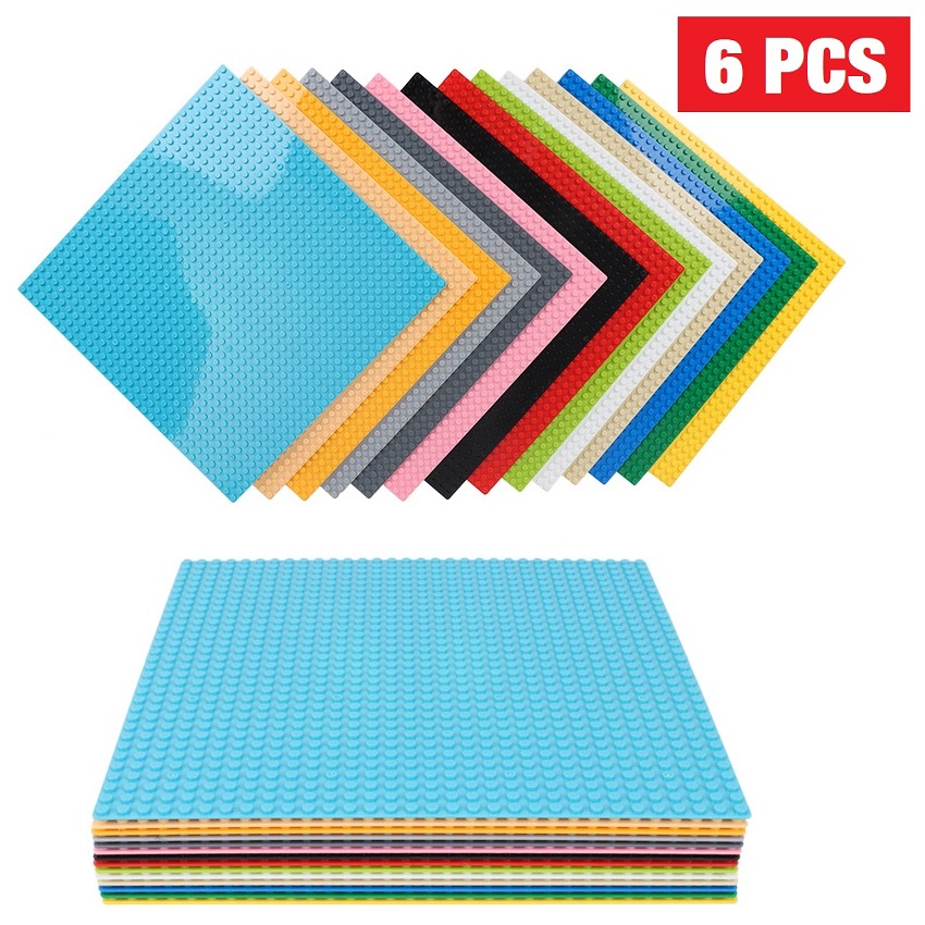 6PCS Classic Base Plate 32x32  - огляд і ціна Lego Set City