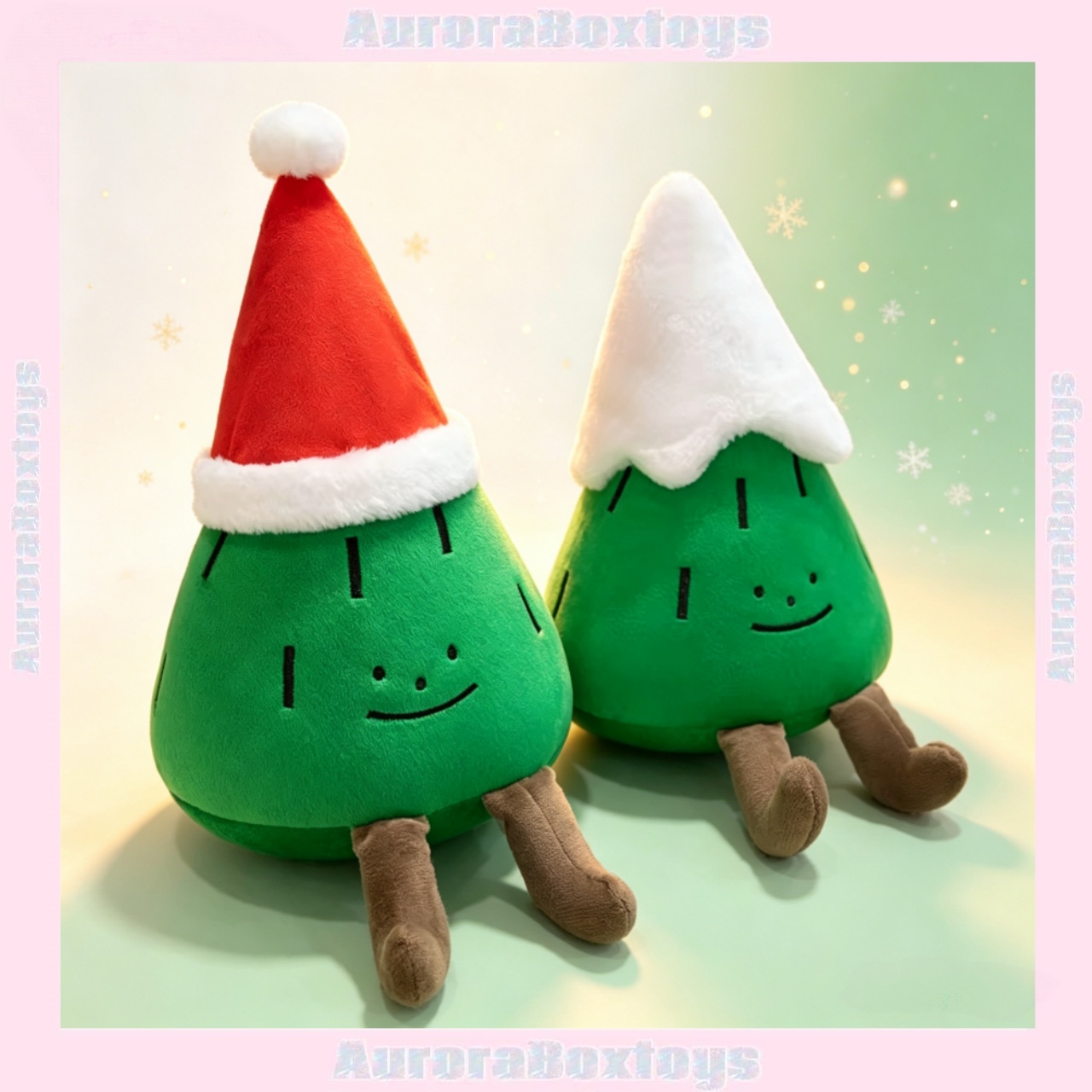 2026 Cartoon Christmas Tree Pl - огляд і ціна Santa Hat Plush