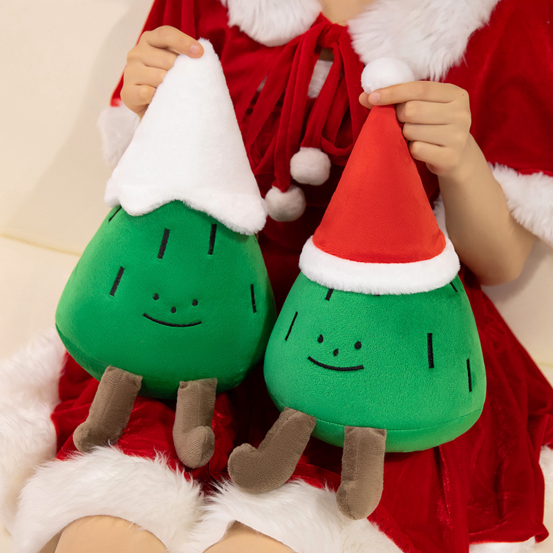 2026 Cartoon Christmas Tree Pl - огляд і ціна Santa Hat Plush