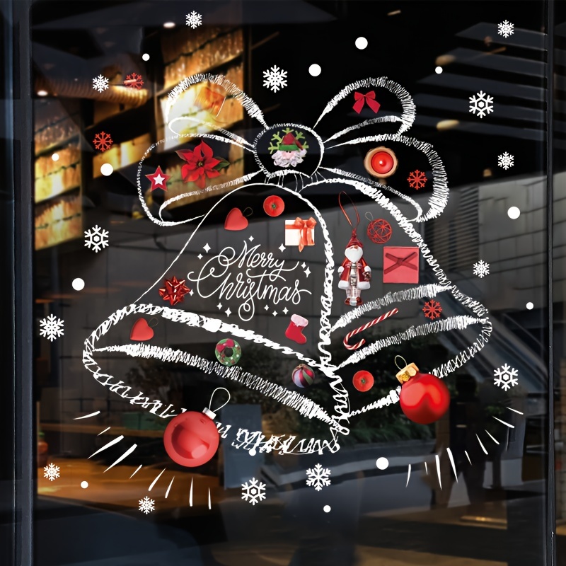 Christmas Stickers Snowflake T - огляд і ціна Snowflake Window Decal