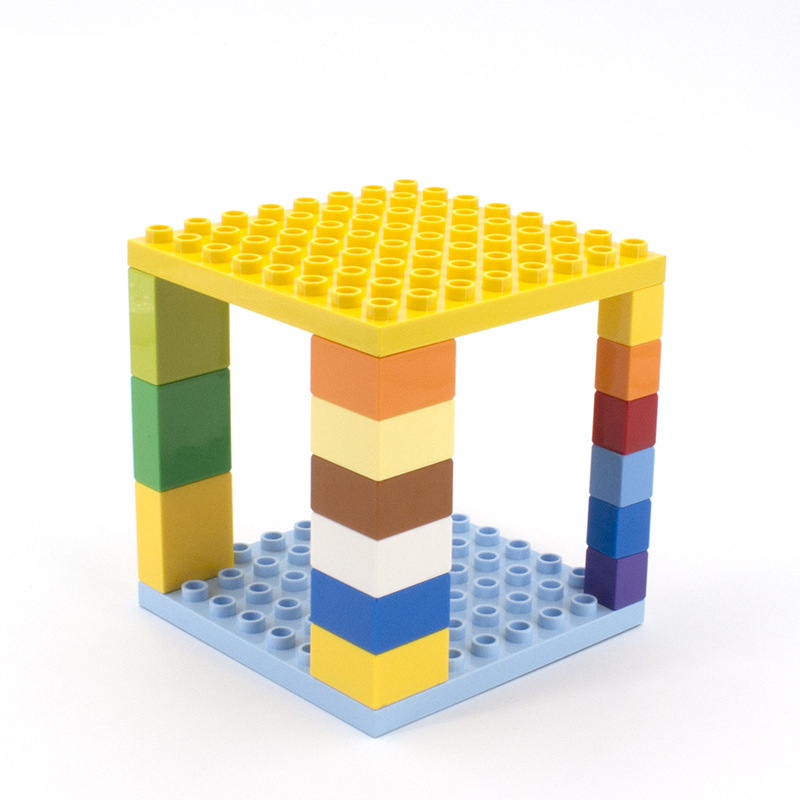 Big Building Blocks Base Plate - огляд і ціна Lego Set City